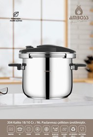 Resim Amboss Enio Plus 12 L Matik Düdüklü Tencere 