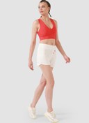 Resim Superstacy June Krem Spor Şort 