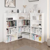 Resim Adel Köşe Set 3 - Beyaz Beyaz 