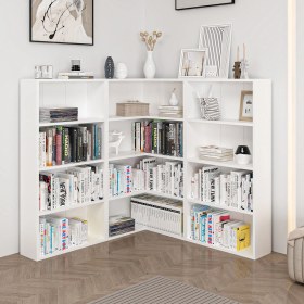 Resim Adel Köşe Set 3 - Beyaz Beyaz 