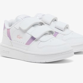 Resim Lacoste T-Clip Set Bebek Beyaz Cırt Cırtlı Spor Ayakkabı 