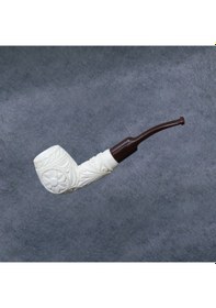 Resim Yunar Zanera 9mm. Filtreli Akrilik Saplı Lületaşı Pipo 12012m 