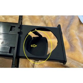 Resim BMW E90 Bardaklık Altlığı Özel Üretim 