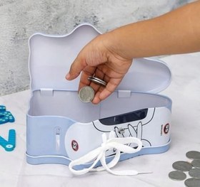 Resim Metal Ayakkabı Tasarımlı Kumbara 