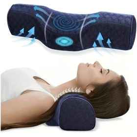 Resim 1 Adet Boyun Destek Yastığı - Ergonomik Taşınabilir Konfor ve Anında Ayarlanabilir, Bacak Minderi, Göz Bakım Yastığı 