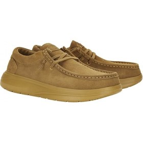 Resim Oxford Klasik Erkek Hd.41975-77h Hey Dude Wally Xtra Suede Golden Yellow Golden Yellow 