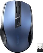 Resim Ugreen UGREEN 4000 DPI Ergonomik Sessiz Kablosuz Optik Mouse, Mavi, 15064 