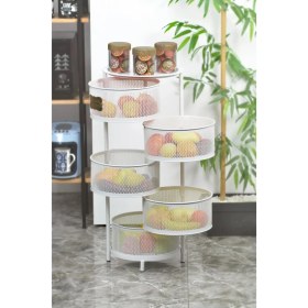 Resim Toptanfoni 5 Katlı Metal Örgü Model Sebzelik Açılır Kapanır. Üzeri Sehpalı. 