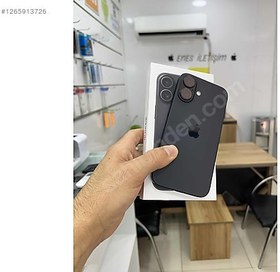 Resim Apple iPhone 16 İkinci El TR | 128 GB | Siyah 