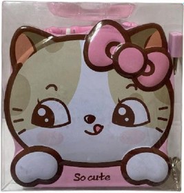 Resim 14 Cm Asma Kilitli Metal Kedili Kumbara 2599 