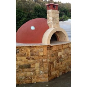 Resim Pakkens Ø 63 mm Pakkens 500 C° 40 cm Dalma Boylu Taş Fırın Bahçe Fırını Köy Fırını Lahmacun Pide Fırını Termometresi 
