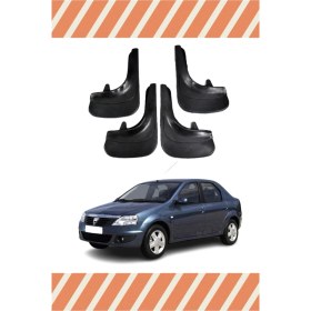 Resim SgsOutlet Dacia Logan Sd 2006-2011 4'lü Tozluk Çamurluk Paçalık 