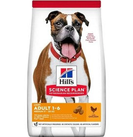 Resim Hill's Light Medium Tavuklu Yetişkin Köpek Maması 2500 G 