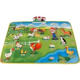 Resim Ali Babanın Çiftliği Sesli Ve Müzikli Eğitici Çiftlik Oyun Halısı 