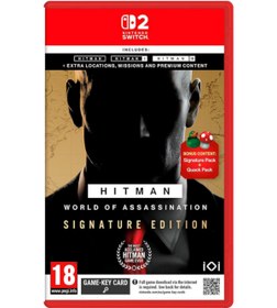 Resim KONSOLTECH HITMAN WORLD OF ASSASSINATION - SIGNATURE EDITION Game Key Card 