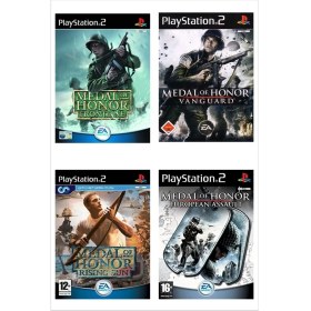 Resim Playstatıon 2 - Medal Of Honor Serisi 4 Oyunluk Set - Sadece Çipli Cihazlar Için! 