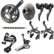 Resim Shimano Tiagra 4700 2x10 Grupset 52*36 175mm 11*32 