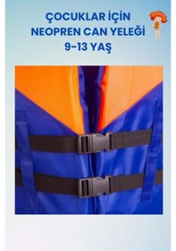 Resim S Beden 4-8 Yaş Mavi Çocuk Can Yeleği Neopren Sünger Yüzme Yeleği Çocuklar İçin Yüzdürme Yelek,Can 