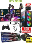 Resim DMC N262 (PUBG,GTA 5) Ryzen 5 5500,16gb Ram,512gb M2 Ssd,rtx3050,24''180hz Oyuncu Masaüstü Bilgisayar 