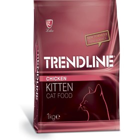 Resim Trendline Tavuklu Yavru Kuru Kedi Maması 1kg 