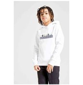 Resim Roblox 5 Baskılı Unisex Çocuk Kapüşonlu Beyaz Sweatshirt 