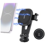 Resim Wezone Mg-03 Manyetik Telefon Desteği, Soğuk Botlı, Mg-08 Manyetik Levha İle, Abs+silikon, İphone Uyumlu 12/13/14 Ve Diğer Telefonlar İçin Taşınabilir 