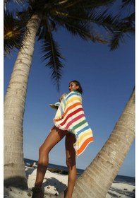 Resim Delmor Fit Viva, 76x142 Cm, Taşıma Çantalı, Doğa Dostu, Plaj Havlusu 