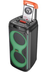 Resim Genel Markalar . HA7 Leader Mikrofonlu Bluetooth Kablosuz Hoparlör - Siyah 