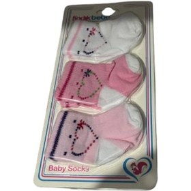 Resim Fındık Bebe Çorap Pembe 