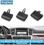 Resim Mercedes Benz W166 W292 Ml350 Gl450 M Ml Gle Gls Araç Ön Arka Klima Havalandırma Çıkışı Klips Tamir Takımı Huiliang 