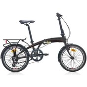 Resim Carraro FLEXI 108 V KATLANIR BİSİKLET 285H V 20 JANT 8 VİTES MAT ANTRASİT SİYAH KIRMIZI 