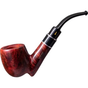 Resim Şahin Kuyruklu Yıldız 838 9mm. Filtreli Ebonit Saplı Pipo 