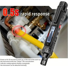 Resim Soğutucu Yanıcı Gaz Kaçak Dedektörü Seviye Alarmlı "cfc-Hcfc-Hfc" 