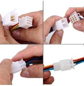 Resim Powermaster 9 Pin Araba Motosiklet Soketi 