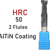 Resim 2Liyao 1X4DX50L-2F, 1 Adet HRC50 Çelik HRC50 HRC55 HRC65 Karbür Uçlu Değirmen 2 Flüt Parmak Freze Freze Kesici Alaşım Kaplama Tungsten Çelik Kesme Aleti Cnc Işleme Frezeler (Yurt Dışından) 