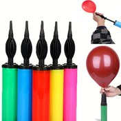 Resim 1 adet, Balon Pompası, El İtme, Kullanışlı Taşınabilir Balon Aksesuarları, Düğün, Yeni Yıl, Bahar Festivali, Doğum Günü, Mezuniyet Partisi Dekor Malzemeleri için mükemmel 