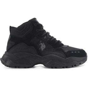 Resim U.s. Polo Assn. Yota Hi 4pr Erkek Siyah-siyah Bot Siyah 