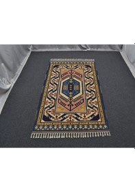 Resim Zehra Abla Halı Yeni El Dokuma Otantik Oygulu İzmir Antik Yörük Yün Halı 5840 Renkli 