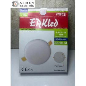 Resim Erkled Erk 3154 Ayarlanabilir LED Spot 36W 6500K Beyaz 