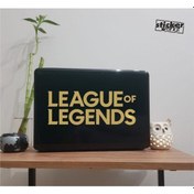 Resim Legends Of Legends Laptop Sticker Altın Sarı 
