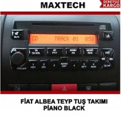 Resim Fiat Albea Teyp Tuş Takımı Pianoblack Albea Tuş Takı. 