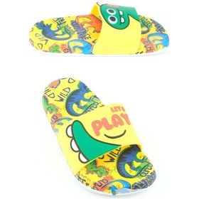 Resim Gezer Yazlık Erkek Çocuk Islak Zemine Uygun Terlik Gt6yfe.14960.00.026.d74 Sarı 