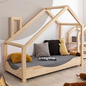 Resim Markaawm Ahşap Montessori Yatak Bebek Karyola Çocuk Odası 