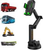 Resim Kamyon Telefon Tutucu , Kamyon Kontrol Paneli Ön Camı Için 