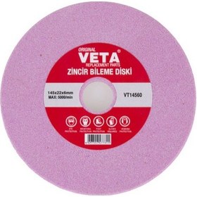 Resim Veta Vt14560 Zincir Bileme Diski Dip Tepe 145X22X6 Mm 