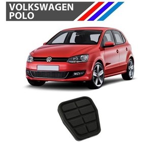 Resim Volkswagen Polo Debriyaj Fren Pedal Lastigi 2 Adetli Set 546428963 