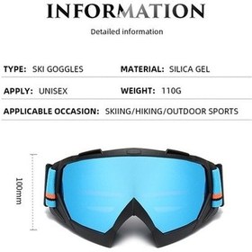 Resim Jokmae Lichen Buğu Önleyici Kayak Gözlükleri, Açık Hava Spor Gözlükleri Ye 