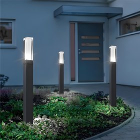 Resim Bolard Bahçe Armatürü 3153-W13-2J-DY - 40 cm 