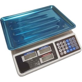 Resim Metal Ölçüm Tartısı Elektronik Terazi Bakkal Manav Market Ve Pazarcı Tartısı 40 Kg 