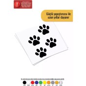 Resim Pati Sticker Oto Motor Laptop Duvar Folyo Sticker 20 x 24 cm 